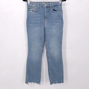 ZARA Straight Leg Button Fly Jeans Size 4